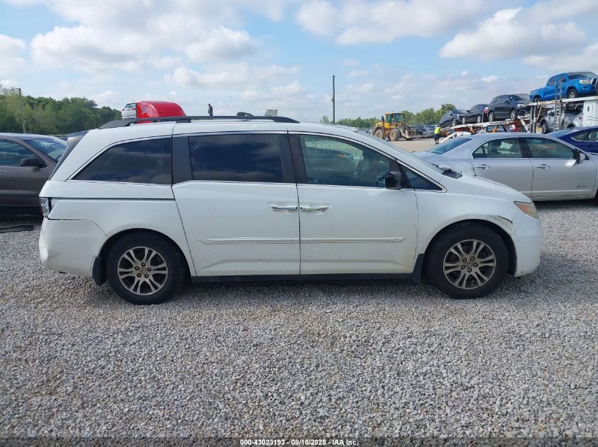 2012 Honda Odyssey Ex-L VIN: 5FNRL5H60CB109553 Lot: 43023193