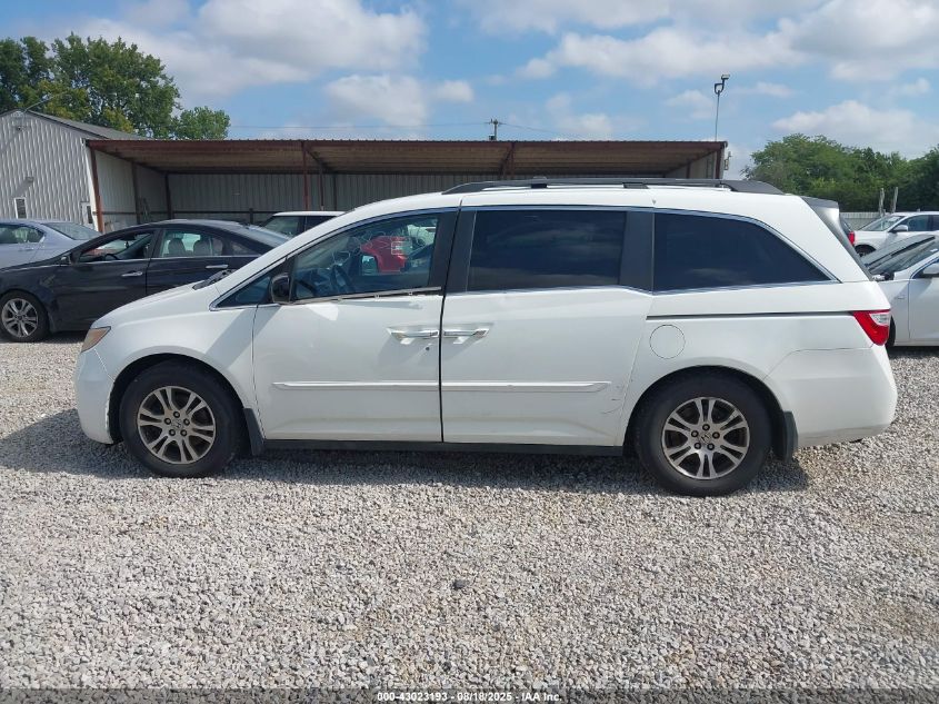 2012 Honda Odyssey Ex-L VIN: 5FNRL5H60CB109553 Lot: 43023193
