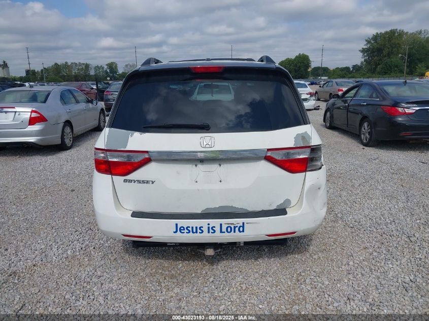 2012 Honda Odyssey Ex-L VIN: 5FNRL5H60CB109553 Lot: 43023193