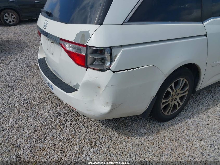 2012 Honda Odyssey Ex-L VIN: 5FNRL5H60CB109553 Lot: 43023193