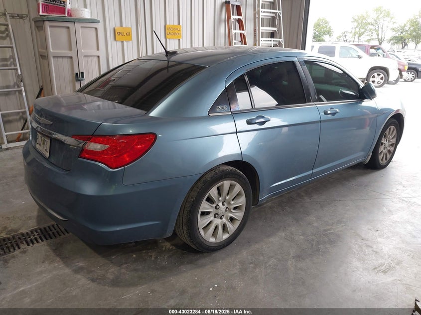 Vin: 1c3bc4fb4bn617329, lot: 43517413, chrysler 200 lx 20114