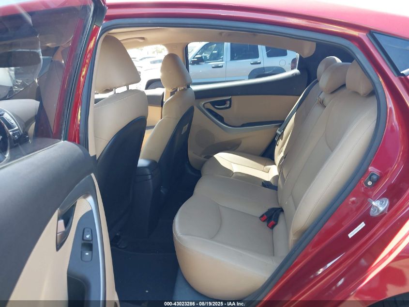 2012 Hyundai Elantra Limited (Ulsan Plant) VIN: KMHDH4AE9CU251510 Lot: 43023286