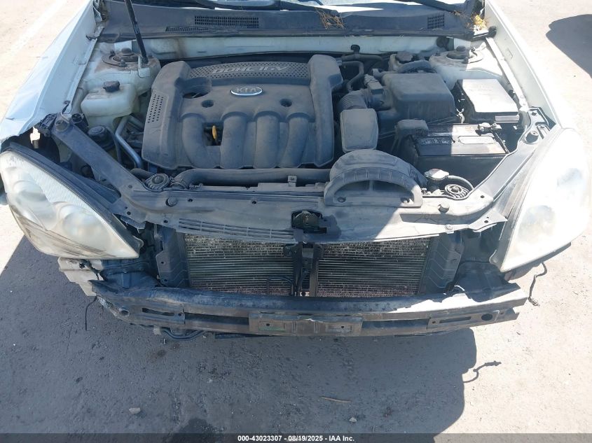 2008 Kia Optima Lx VIN: KNAGE123385263866 Lot: 43023307