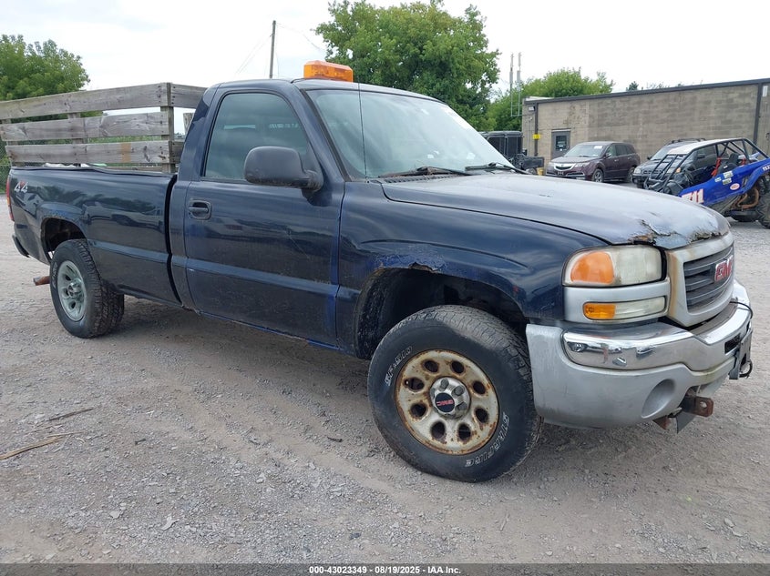 1GTEK14VX7E185392 2007 GMC Sierra 1500 Classic Work Truck auction photo 1