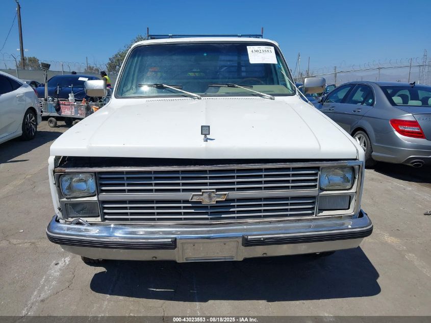 1983 Chevrolet C20 VIN: 1GCGC24J0DJ170539 Lot: 43023553