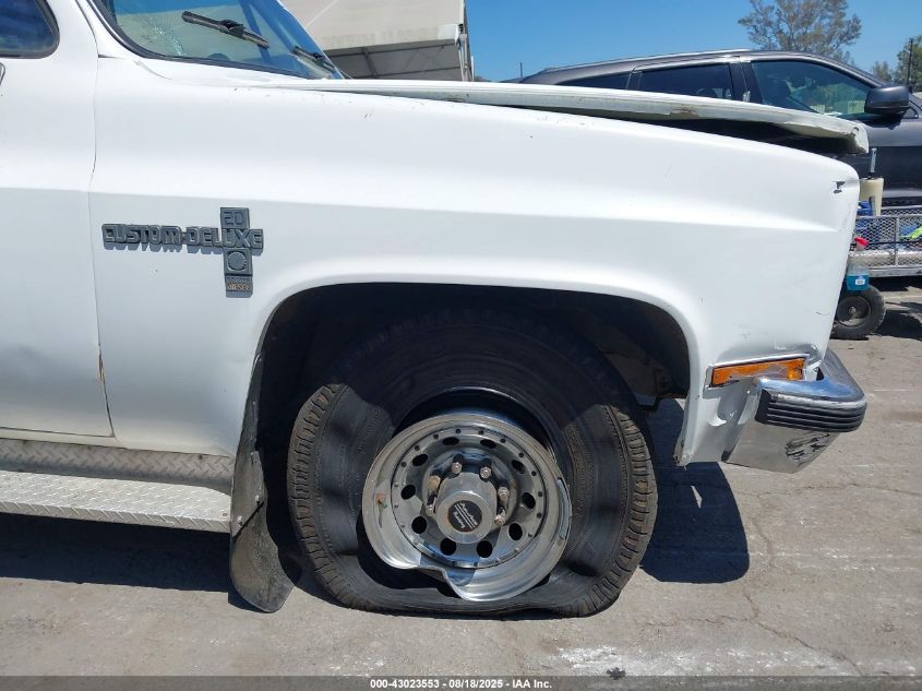 1983 Chevrolet C20 VIN: 1GCGC24J0DJ170539 Lot: 43023553