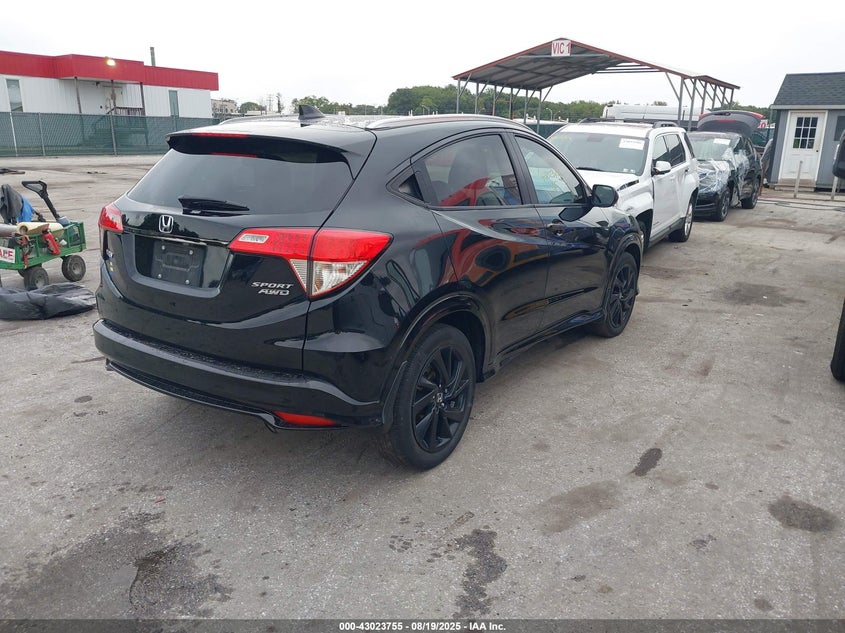 2022 HONDA HR-V AWD SPORT 3CZRU6H16NM718498