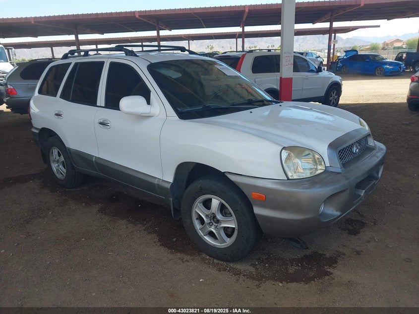 KM8SC83D21U076418 2001 Hyundai Santa Fe auction photo 1