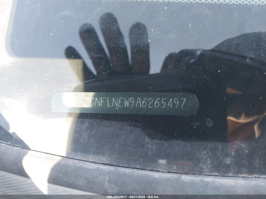 2010 Chevrolet Equinox Lt VIN: 2CNFLNEW9A6265497 Lot: 43023917