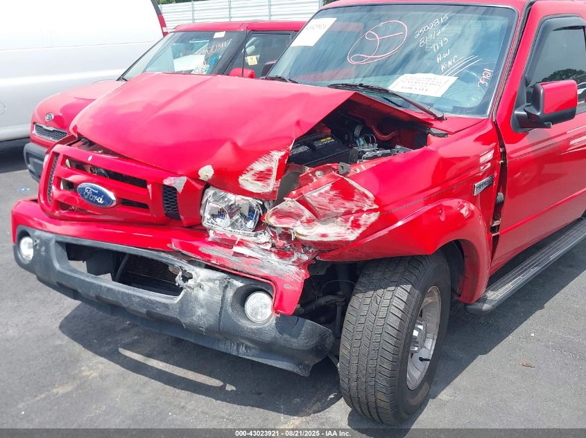 2011 Ford Ranger Sport VIN: 1FTKR1EEXBPA67143 Lot: 43023921