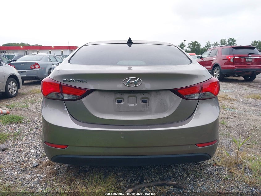 2016 HYUNDAI ELANTRA VALUE EDITION 5NPDH4AE2GH716908