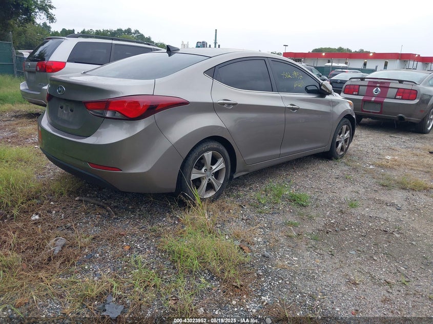 2016 HYUNDAI ELANTRA VALUE EDITION 5NPDH4AE2GH716908