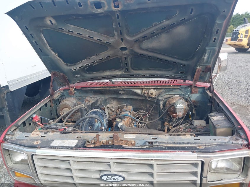 1FDJF37Y8GKA91707 1986 FORD F350 photo no. 9