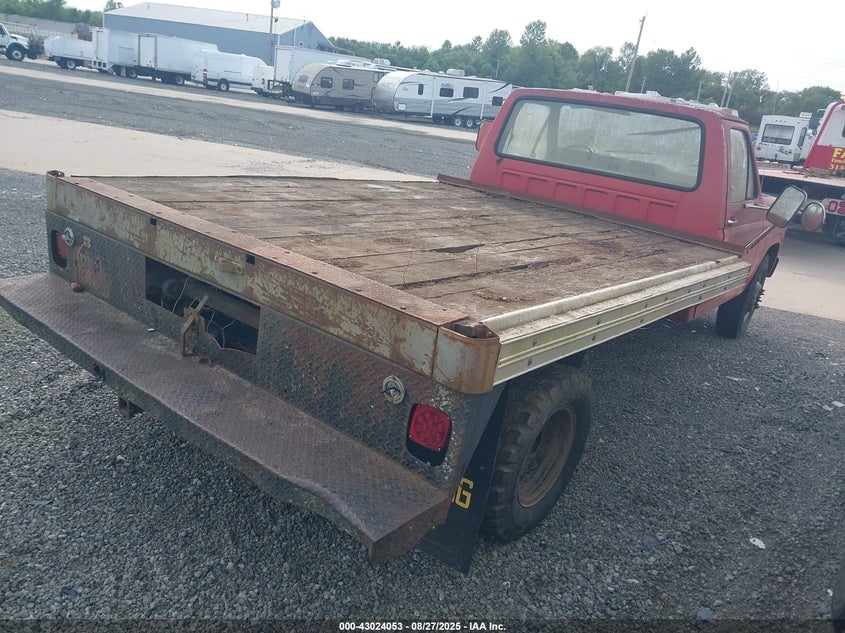 1FDJF37Y8GKA91707 1986 FORD F350 photo no. 4