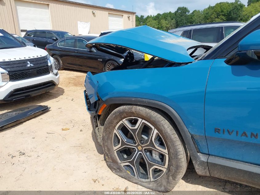 2025 Rivian R1S Adventure Dual Motor Large Pack/Adventure Dual Motor Max Pack VIN: 7PDSGBBA3SN072766 Lot: 43024070