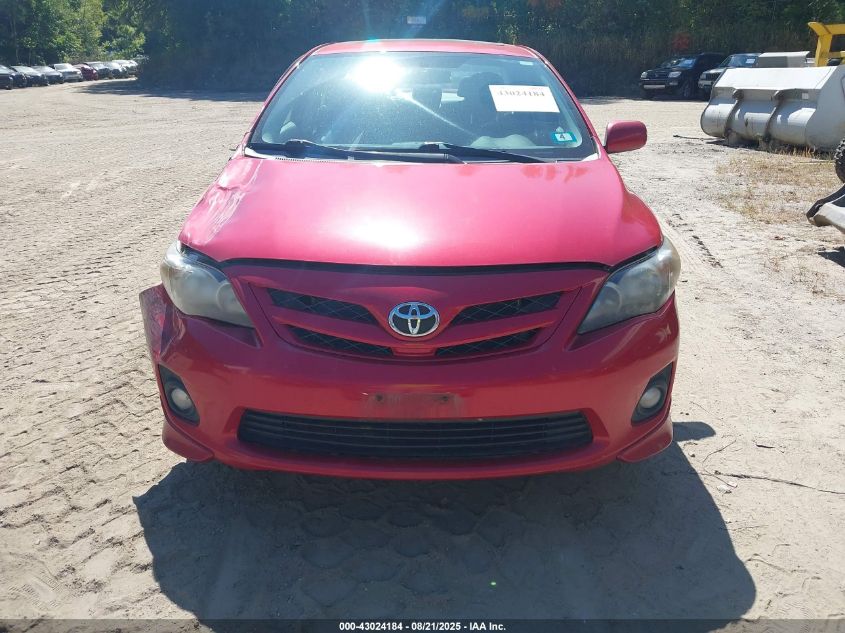 2011 Toyota Corolla S VIN: 2T1BU4EEXBC688087 Lot: 43024184