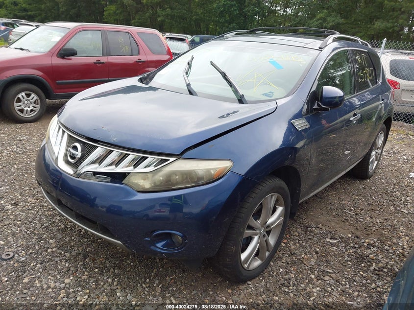 JN8AZ18W09W146714 2009 NISSAN MURANO photo no. 2