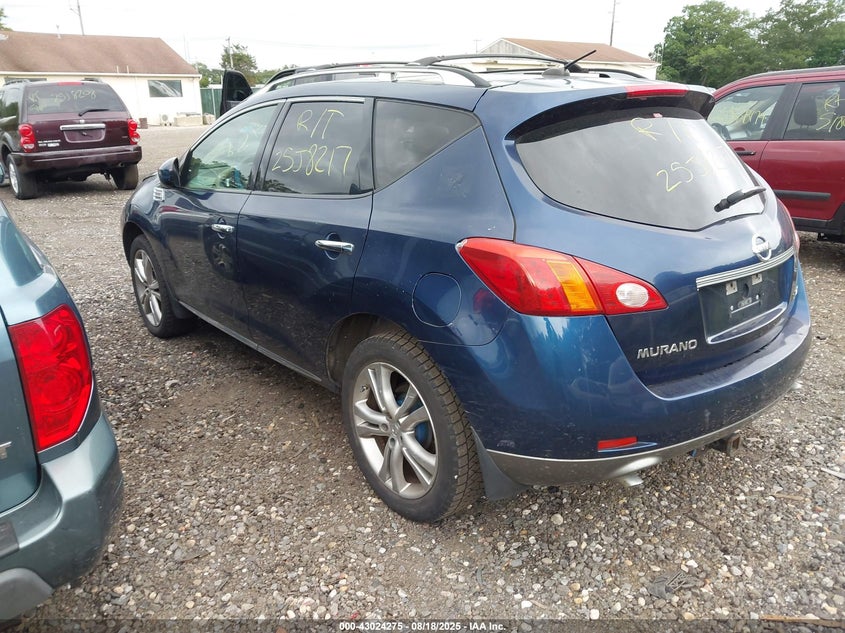 JN8AZ18W09W146714 2009 NISSAN MURANO photo no. 3