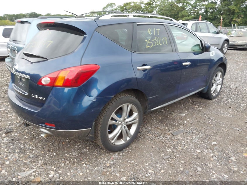 JN8AZ18W09W146714 2009 NISSAN MURANO photo no. 4