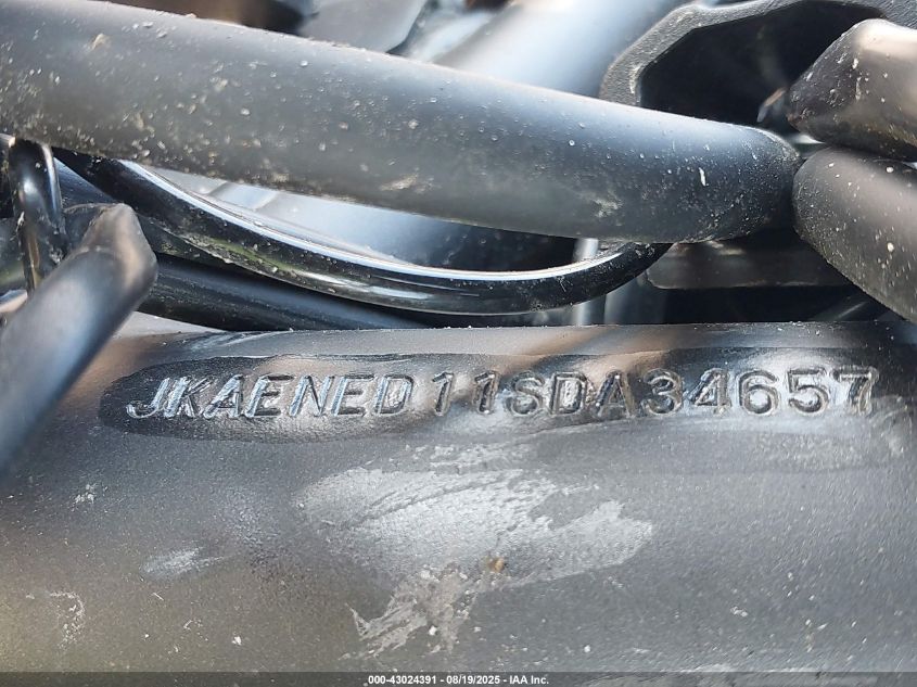 2025 Kawasaki En650 D VIN: JKAENED11SDA34657 Lot: 43024391