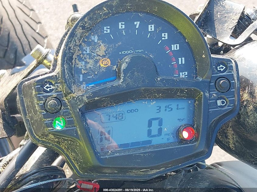 2025 Kawasaki En650 D VIN: JKAENED11SDA34657 Lot: 43024391