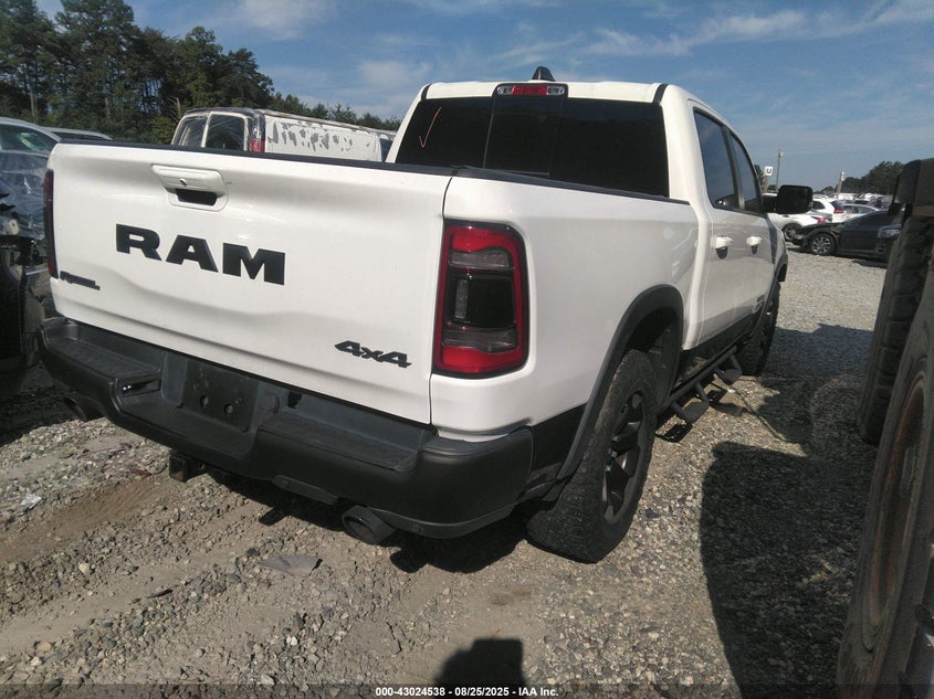 Vin: 1c6srflt2kn534007, lot: 43518673, ram 1500 rebel  4x4 5'7 box 20194