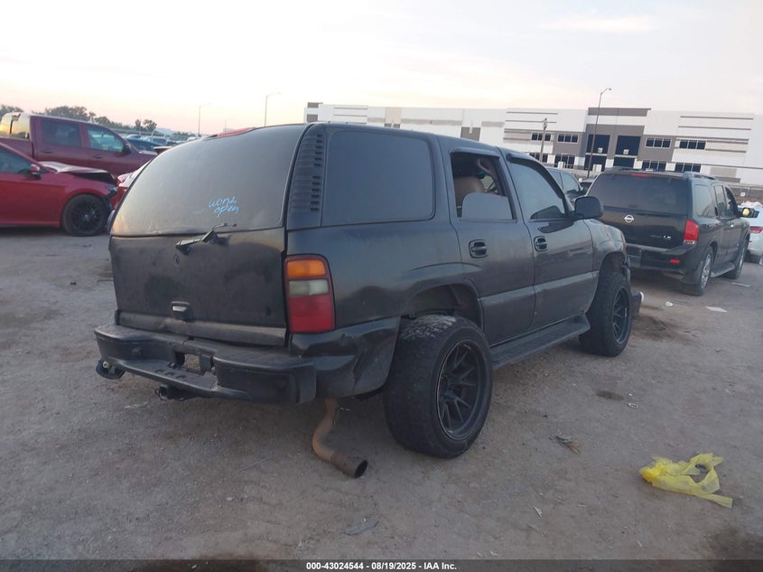 1GNEC13T61R107776 2001 CHEVROLET TAHOE photo no. 4