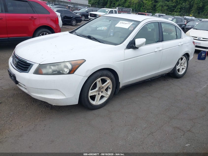 Vin: 1hgcp2f3xaa197083, lot: 43518712, honda accord 2.4 lx 20102