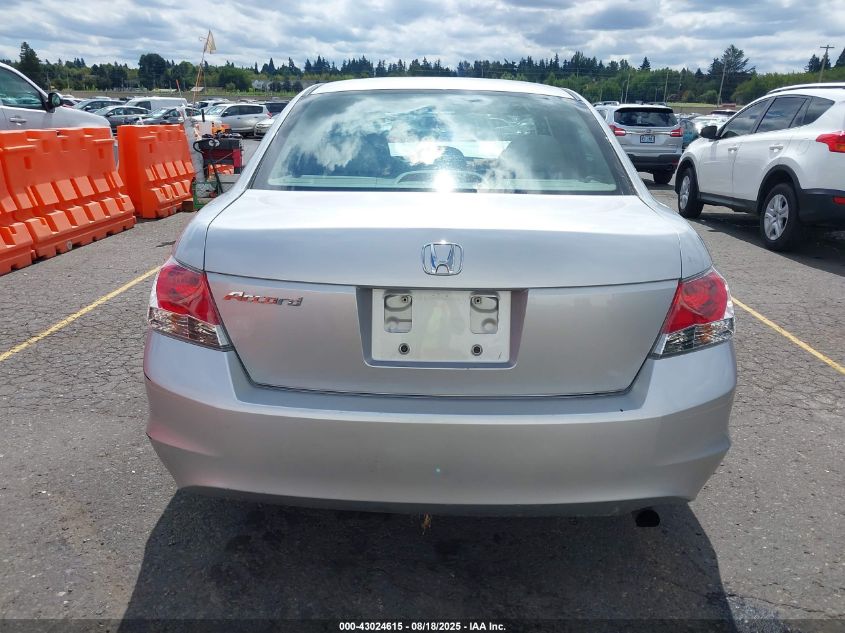 2009 Honda Accord 2.4 Lx VIN: JHMCP26379C006202 Lot: 43024615