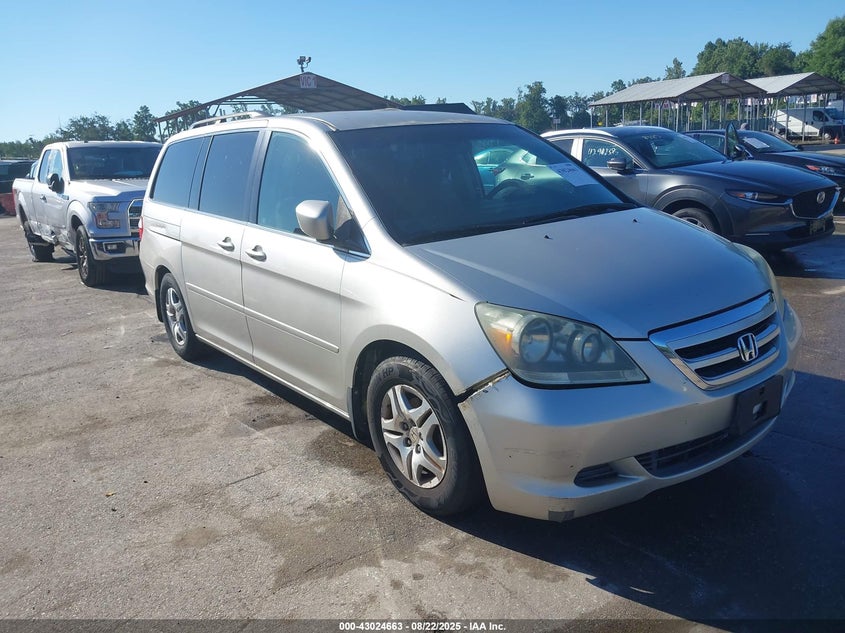 5FNRL38477B452725 2007 Honda Odyssey Ex auction photo 1