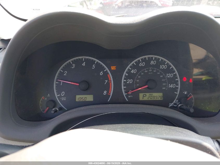 2010 Toyota Corolla Le VIN: 1NXBU4EE7AZ221223 Lot: 43024690