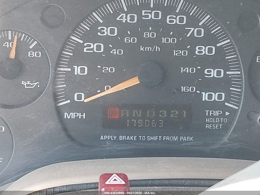 2003 GMC Safari Xt VIN: 1GKEL19X03B510607 Lot: 43024906