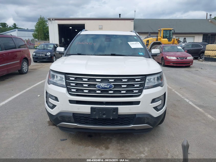 2017 Ford Explorer 2.3 Limited White Lot 111043024914 Vin 1FM5K8FH3HGE07031