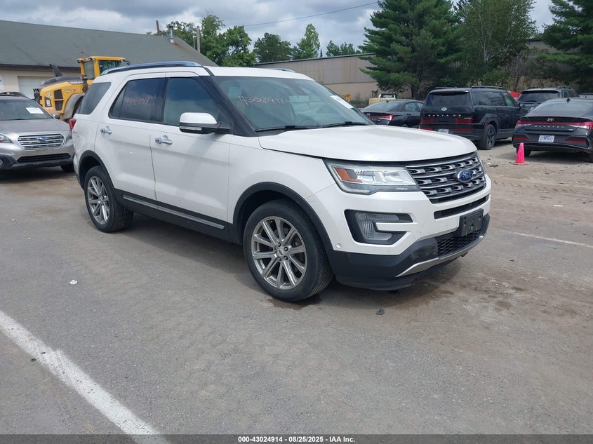 1FM5K8FH3HGE07031 2017 Ford Explorer Limited auction photo 1