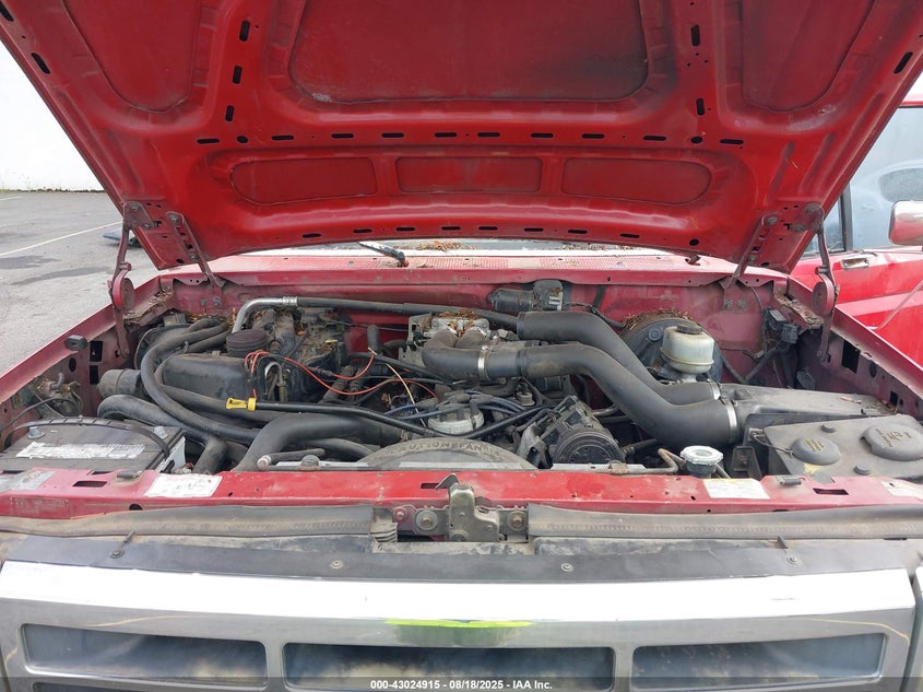 1997 Ford F-250 Xl VIN: 1FTHX25GXVEC01334 Lot: 43024915