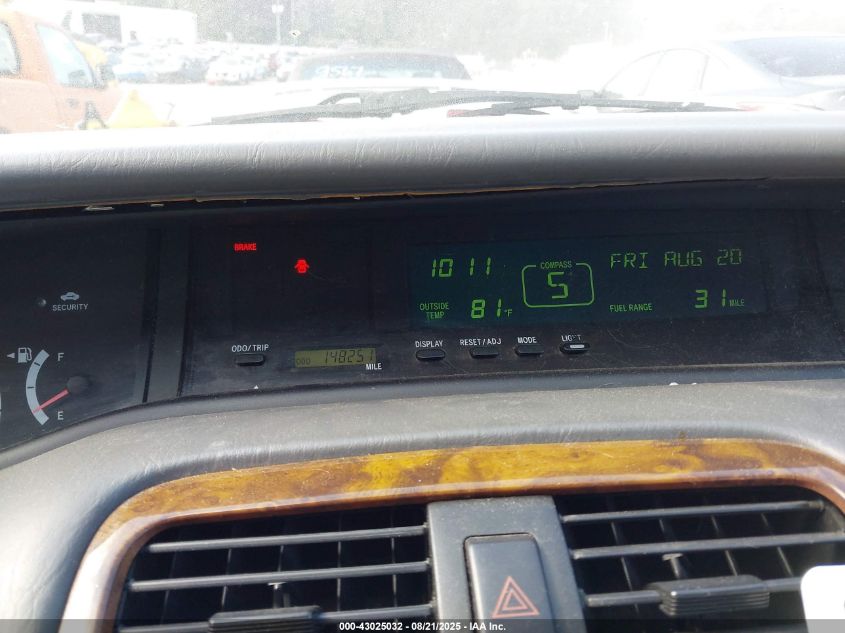 2002 Toyota Avalon Xls VIN: 4T1BF28B52U203465 Lot: 43025032