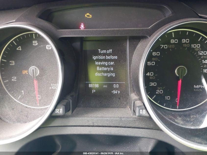 2014 Audi A5 2.0T Premium VIN: WAUJFAFH9EN006926 Lot: 43025141