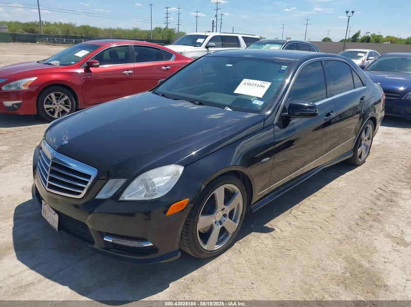 2012 Mercedes-Benz E 350 black sedan gasoline WDDHF5KB9CA655419 photo #3