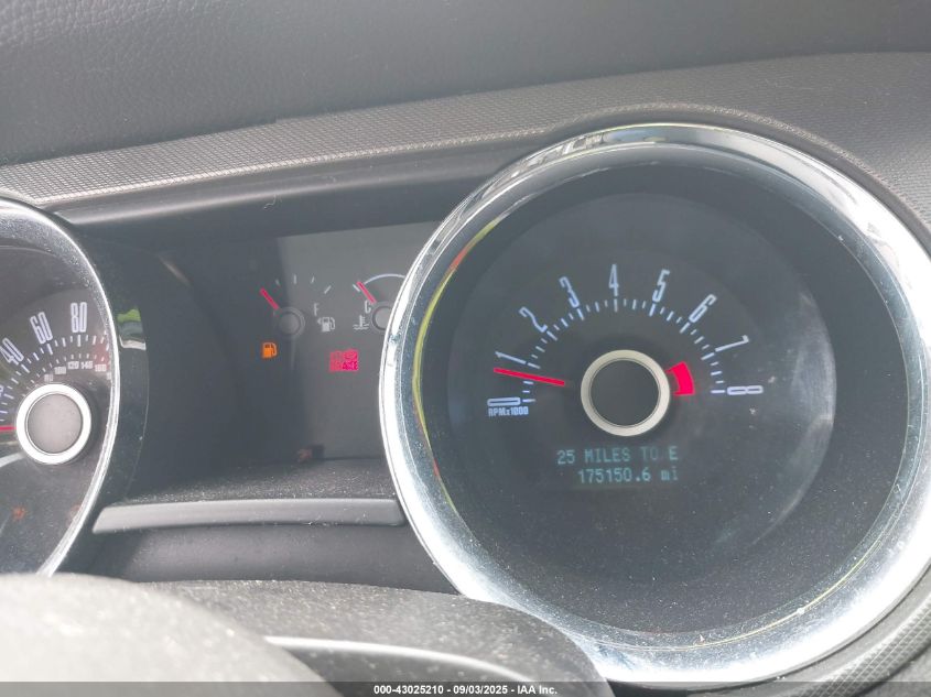 2013 Ford Mustang V6 VIN: 1ZVBP8EM3D5224738 Lot: 43025210