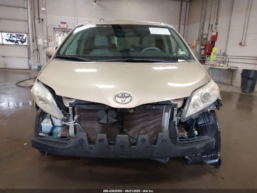 2011 Toyota Sienna Xle VIN: 5TDDK3DC8BS002919 Lot: 43025353