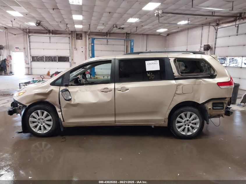 2011 Toyota Sienna Xle VIN: 5TDDK3DC8BS002919 Lot: 43025353