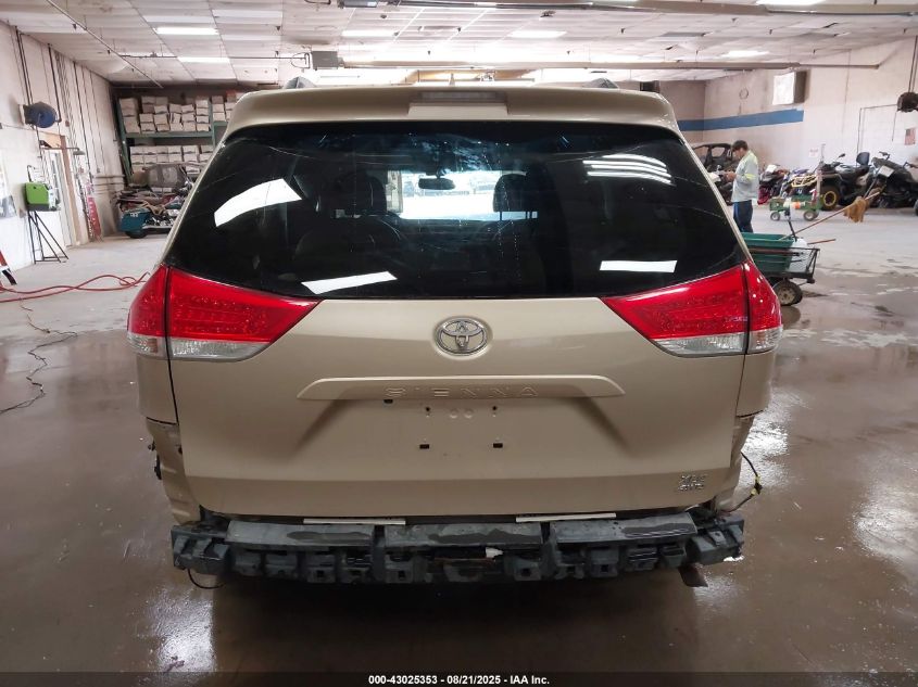 2011 Toyota Sienna Xle VIN: 5TDDK3DC8BS002919 Lot: 43025353