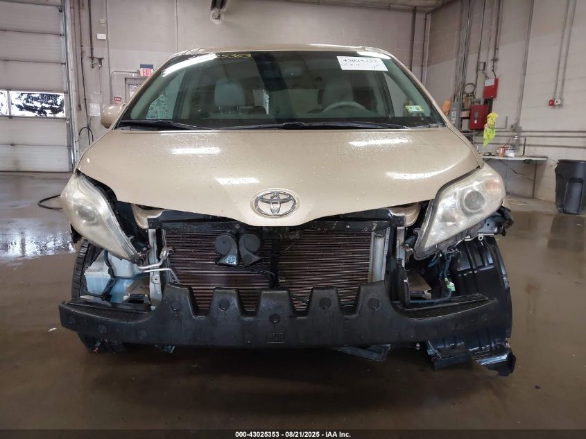 2011 Toyota Sienna Xle VIN: 5TDDK3DC8BS002919 Lot: 43025353