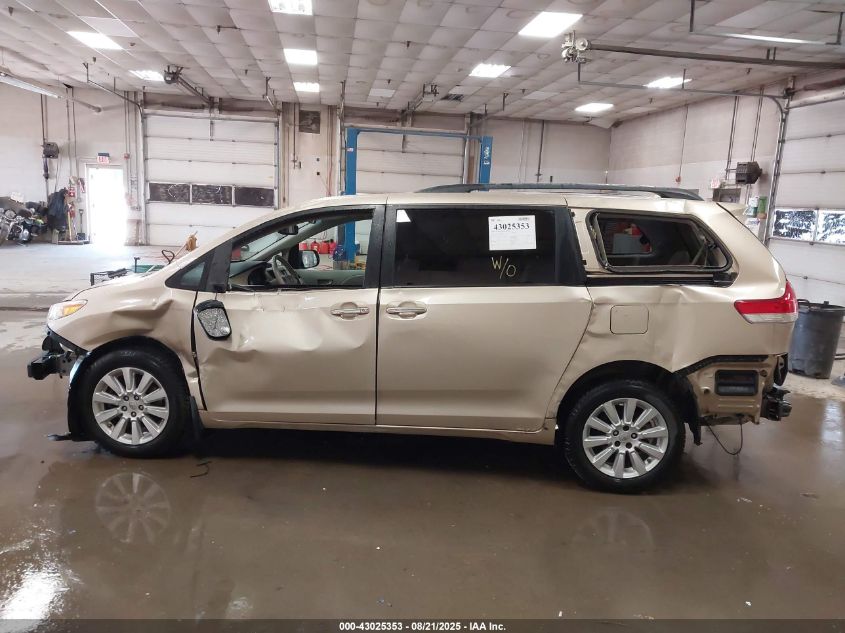 2011 Toyota Sienna Xle VIN: 5TDDK3DC8BS002919 Lot: 43025353