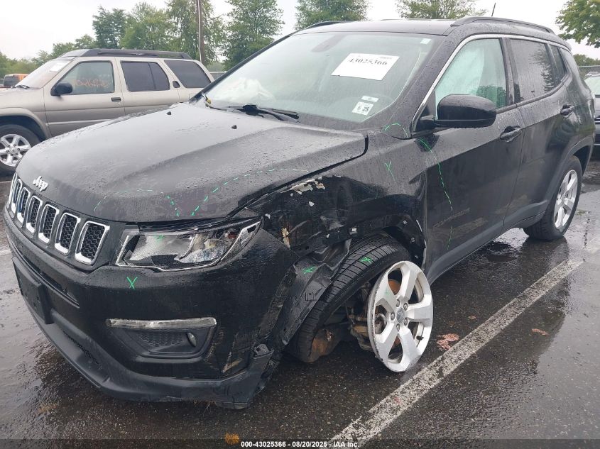 2020 Jeep Compass Latitude 4X4 VIN: 3C4NJDBB5LT164795 Lot: 43025366