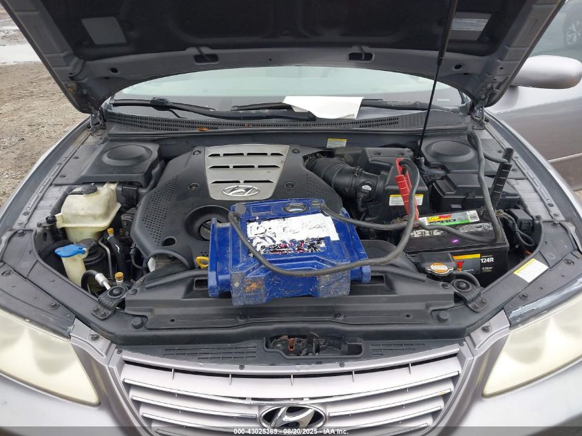 2007 Hyundai Azera Gls VIN: KMHFC46D87A222739 Lot: 43025369