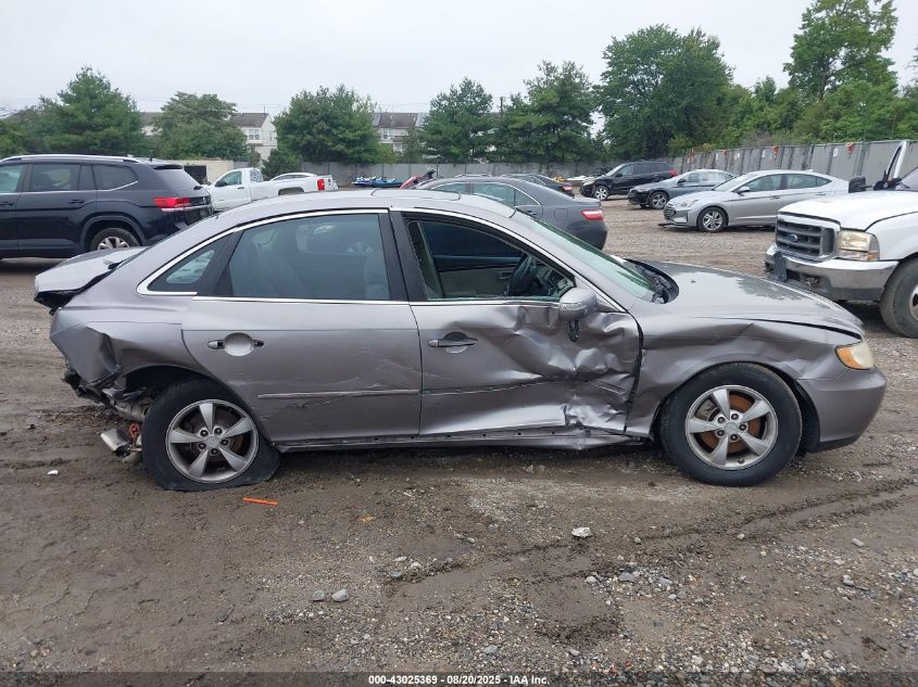 2007 Hyundai Azera Gls VIN: KMHFC46D87A222739 Lot: 43025369