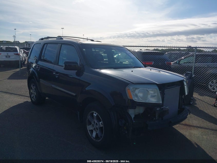 5FNYF4H92AB038327 2010 Honda Pilot Touring auction photo 1