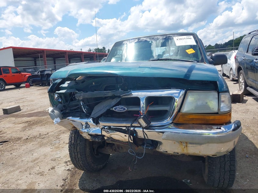 1997 Ford Ranger Splash/Xl/Xlt VIN: 1FTCR10A2VTA43827 Lot: 43025396