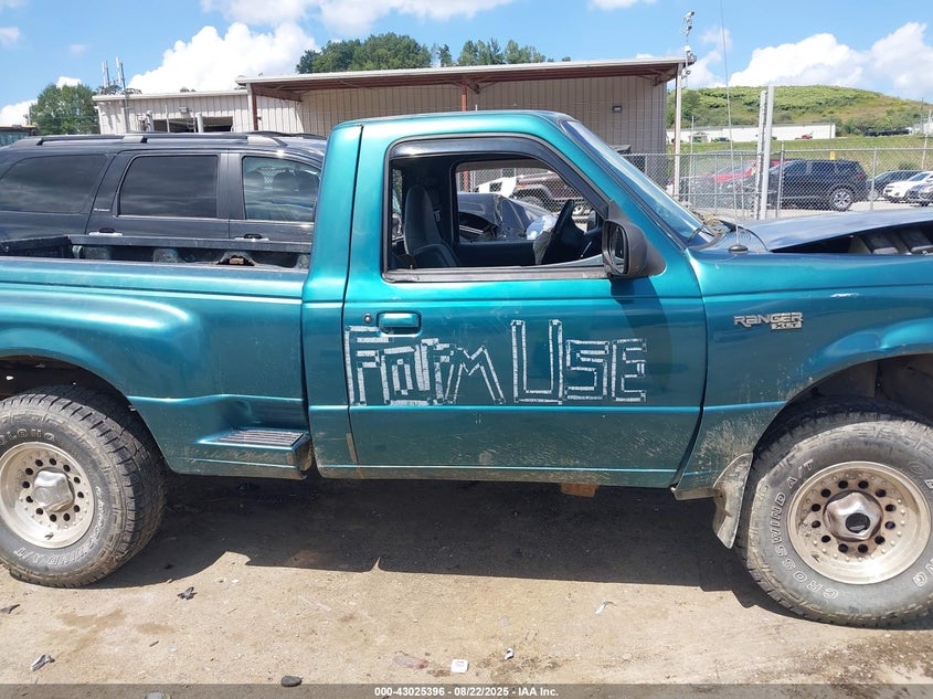 1997 Ford Ranger Splash/Xl/Xlt VIN: 1FTCR10A2VTA43827 Lot: 43025396